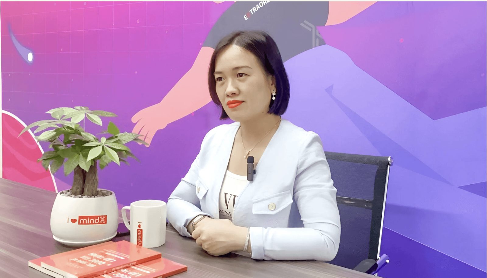 Chân dung chị Đào Thu Trang.