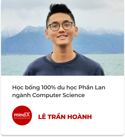 Lê Trần Hoành — Học bổng 100% du học Phần Lan ngành Computer Science