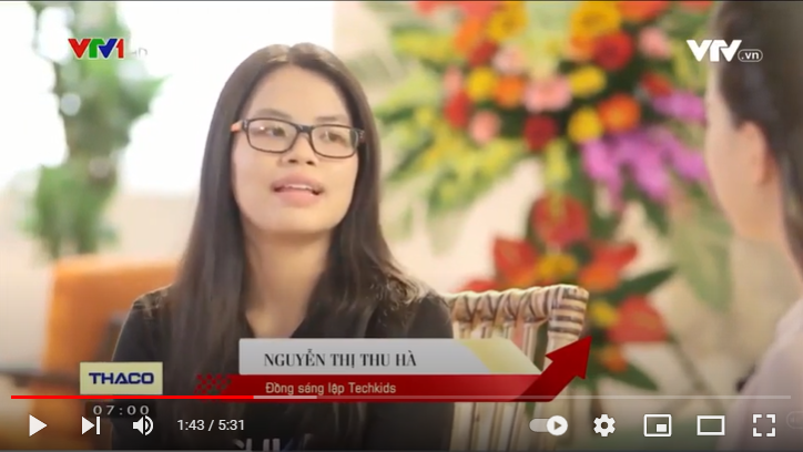 VTV1 — Trò chuyện cùng MindX (Nguyễn Thị Thu Hà)